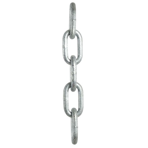 CHAIN COMMERCIAL GALVANISED LONG LINK 4MM (159M/50KG)